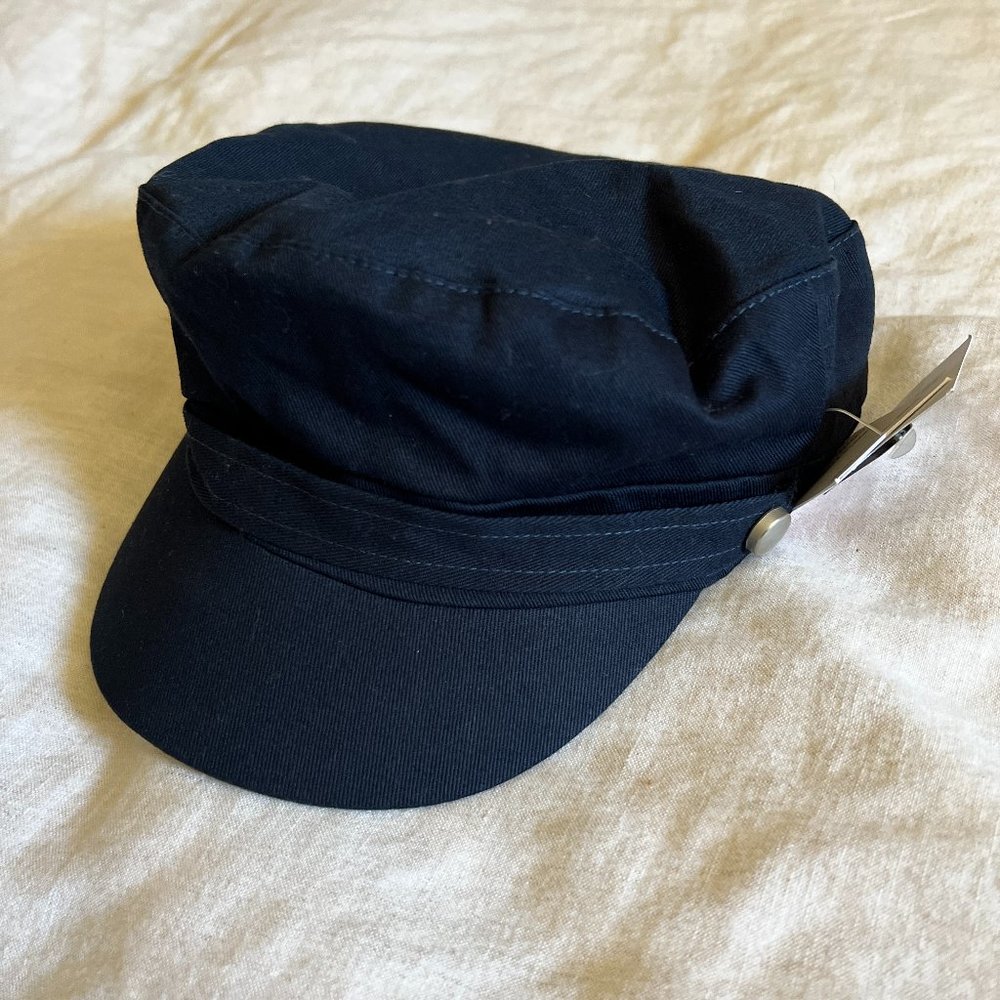 Topshop | Dark Blue Fisherman Cap - Onesize (NWT)